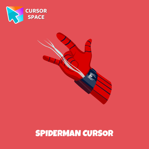 Spiderman cursor arrow cursor