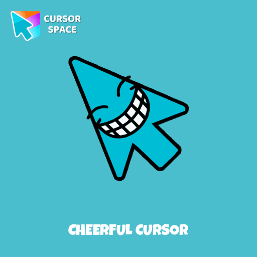 Cheerful cursor arrow cursor